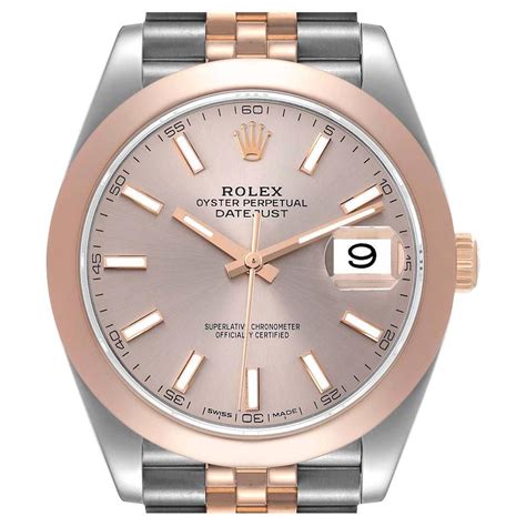 rolex 41mn acciaio oro rosa|Sito ufficiale Rolex.